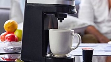 This K-Cup Coffee Maker Is On Sale Today For $31, So Act Fast