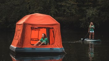 This Floating Tent Raft Could Change The Camping Game