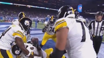 Pittsburgh Steelers Bust Out Amazing ‘Bench Press Celebration’ On Sunday Night Football