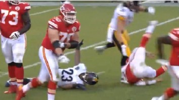 Steelers’ Mike Mitchell Delivers Extremely Dirty Low Hit On Alex Smith