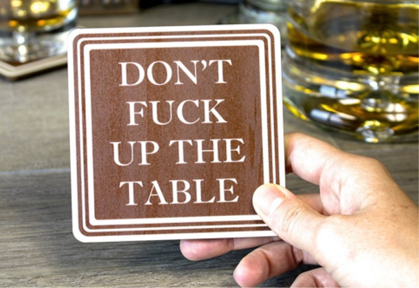 Real Wood Coasters US Made Hilarious Coasters