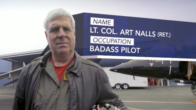 Badass Pilot: The Series Art Nalls Harrier Jump Jet