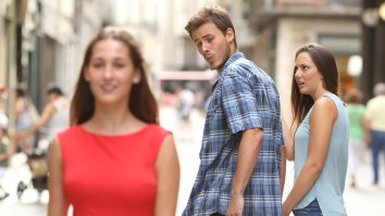 Some Mad Genius Wrote A Backstory For The Distracted Boyfriend Meme And It’s Absolutely Riveting
