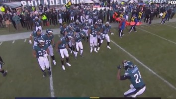 Philadelphia Eagles Bust Out Amazing Bowling Pin Celebration, Then Break Out The ‘Electric Slide’ During Win Against The Bears