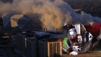 Some Savage Synced The Georgia Dome Implosion With The Call Of The Patriots’ Super Bowl Winning TD