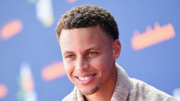 Steph Curry Casually Kicked In A 70-Foot Three-Point Shot