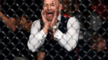 Conor McGregor Jumped In The Cage And Tried To Fight Ref Marc Goddard At Today’s Bellator 187 Dublin Event