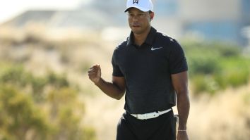 Tiger Woods Shot A 69 In His First Official Round Back From Injury And Everyone Made The Same Joke