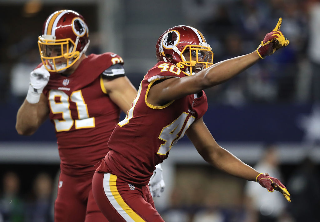 The Washington Redskins Refused To Wear Their Color Rush Jerseys On  Thursday Night - BroBible