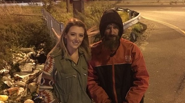 Gofundme Homeless Man