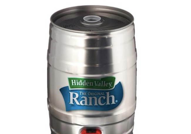 hidden valley ranch keg