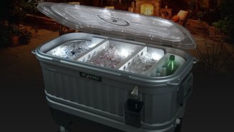 Igloo Party Bar Cooler Has Built-In LED Lights So The Party Can Go All Night