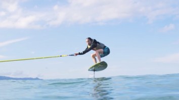 DJ Steve Aoki Learns How To Ride A Hydrofoil Board From Kai Lenny, One Of The Best Surfers Alive