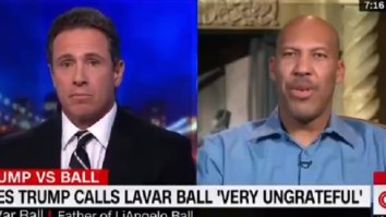 CNN’s Chris Cuomo Grills LaVar Ball For Not Thanking Trump In Bizarre, Contentious Interview