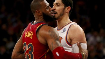 Knicks’ Enes Kanter Delivers Low Blow To LeBron James Following The First Ejection Of His Career