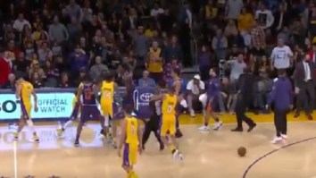 Lonzo Ball Gets Mocked For Walking Away And Not Helping Teammate During Scuffle