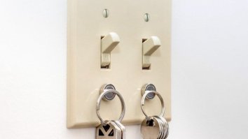 Brilliant Magnetic Light Switch Key Holders Make It Impossible To Lose Your Keys In The House