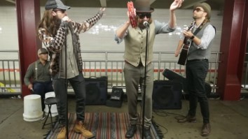 Maroon 5 Puts On Concert In Disguise In NYC Subway, People Go Nuts