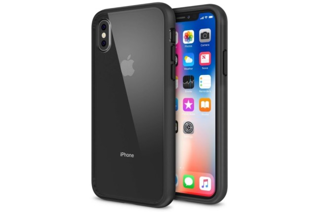 iPhone X Case, Maxboost HyperPro Hybrid Apple iPhone X Clear Case with GXD GEL [Drop Protection] For iPhone X