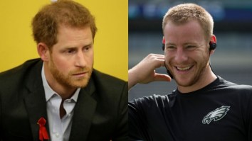 The Eagles Added Fuel To The Theory That Carson Wentz And Prince Harry Are The Same Person