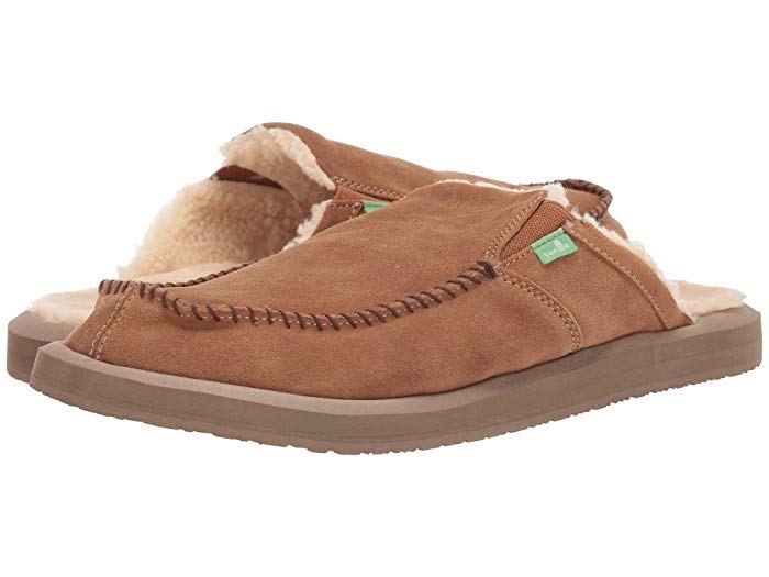 sanuk plaid slippers