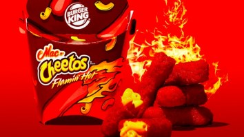 Burger King Is Now Selling FLAMIN’ HOT Mac And Cheetos