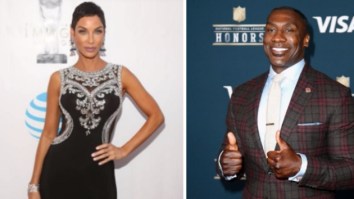 Shannon Sharpe Busts Out The Victory Cigar After Successfully Shooting His Shot With Model Nicole Murphy