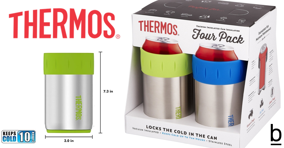 thermos can insulator koozie
