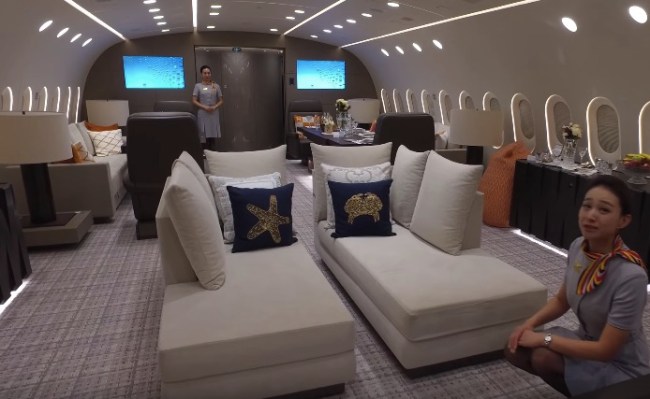 only privately owned Boeing 787 Dreamliner