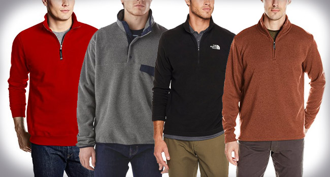 best quarter zip pullovers