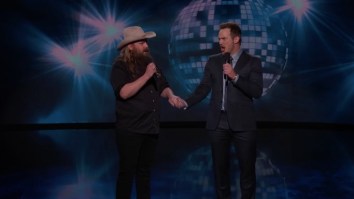 Chris Stapleton And Chris Pratt Sing ‘(I’ve Had) The Time Of My Life’ Because The Bromance Is Real