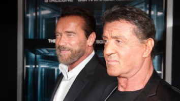 Stallone Invited Schwarzenegger Over For Christmas To Check Out His New $400,000 ‘Rocky’ Statue