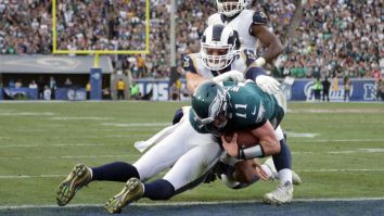 Salty LA Rams Fans Start Terrible Chant On Subway To Mock Carson Wentz And Eagles Fans Following QB’s Potential Season-Ending Injury