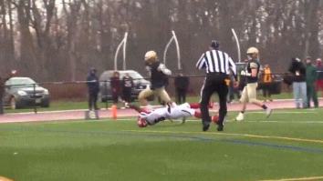 High School Receiver Pulls Off Incredible ‘Catch Of The Year’ Candidate From His Back