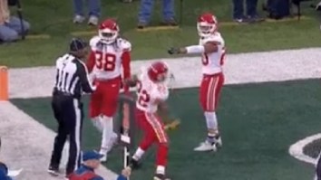 Chiefs’ Marcus Peters Throws Ref’s Penalty Flag Into The Stands, Then Bizarrely Leaves The Field Despite Not Being Ejected