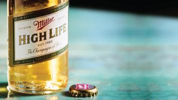 Class Up Your Holiday Season With Champagne Bottles Filled With Miller High Life