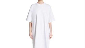 This Nordstrom KKK-Esque T-Shirt Dress Costs More Than My Rent And People Are Roasting It On The Interwebs