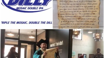 Bud Light Sent A Hilarious Cease And Desist To A Craft Brewery Making A ‘Dilly Dilly’ Beer