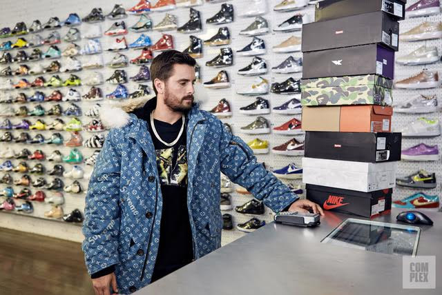 Scott Disick Dropped Over $15,000 Sneaker Shopping, Check Out All