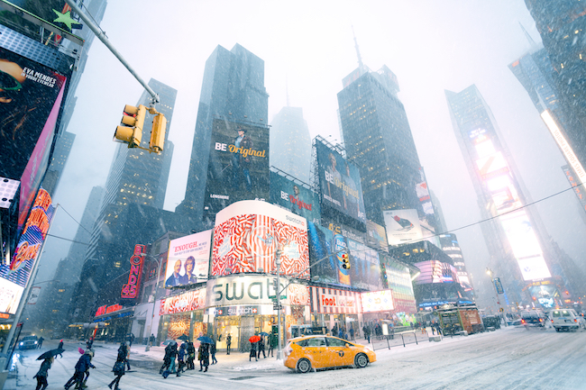 Snow In New York City