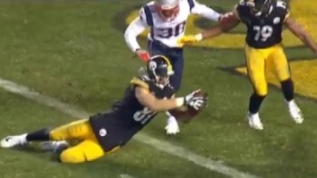 The Internet Loses Its Mind When Steelers Go-Ahead Touchdown Catch Gets Overturned