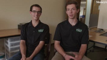 These Two Teens Are Making Six Figures A Year Mowing Lawns While Still In High School