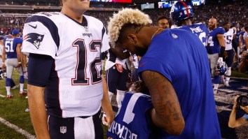 Odell Beckham Says He Is The Victim Of A Double Standard After Tom Brady’s Sideline Blow Up With Coach