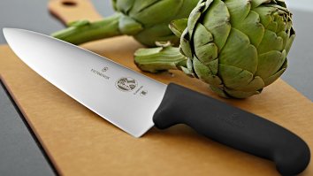 The Incredibly Popular Victorinox Fibrox Chef’s Knife Is Now At Its Lowest Price Ever