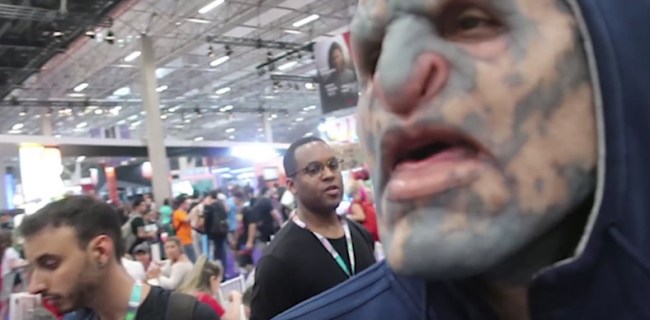 Will Smith Wore Mask Comic-Con Brazil 