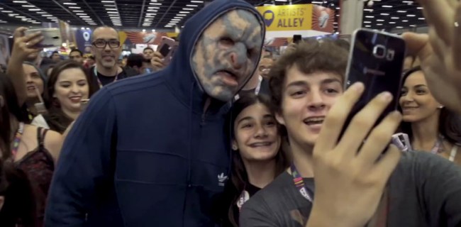 Will Smith Wore Mask Comic-Con Brazil 