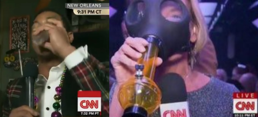 Don lemon got drunk and reporter partied with stoners on a canni-bus on cnn's new year's eve Don Lemon Got Drunk And Reporter Partied With Stoners On A Canni-bus On CNN's New Year's Eve