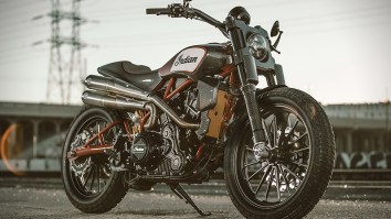 Indian Motorcycles’ Scout FTR750 Dominating American Flat Track But You Want A Scout FTR1200 Custom