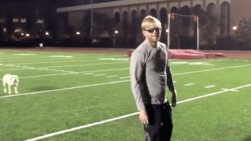 Jake Olson, Blind Long Snapper At USC Made A QB Highlight Video As Team Looks To Replace Sam Darnold