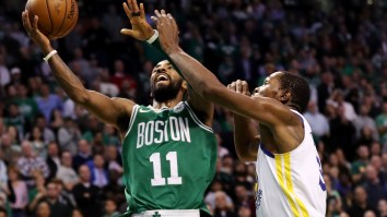 Cavs Fans Troll Sad Celtics Fans On Twitter After Kyrie Irving Was Ruled Out For Playoffs With Knee Injury